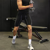 Men Compression Short Running Tights Gym Fitness Sport Leggings Running