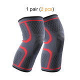 Sports Fitness Running Cycling Knee Support Brace Elastic  Compression Pad Sleeve