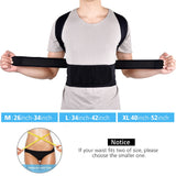 Back Posture Corrector Shoulder Lumbar Brace Spine Support Belt Adjustable Adult Corset Posture Correction Belt Body