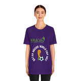 Qatar 2022, Soccer Worl Cup, Soccer Fan, Soccer Lovers, Printed Unisex T-Shirt, Coupe du Monde de Football 2022, copa Mundial de Fútbol, Team