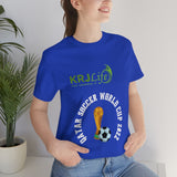 Qatar 2022, Soccer Worl Cup, Soccer Fan, Soccer Lovers, Printed T-Shirt, Coupe du Monde de Football 2022, copa Mundial de Fútbol, Team