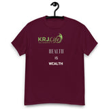 Men's classic tee Succees Positive Affirmation Quote Health Is Wealth