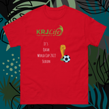 Qatar 2022, Soccer Worl Cup, Soccer Fan, Soccer Lovers, Printed T-Shirt, Coupe du Monde de Football 2022, copa Mundial de Fútbol, Team